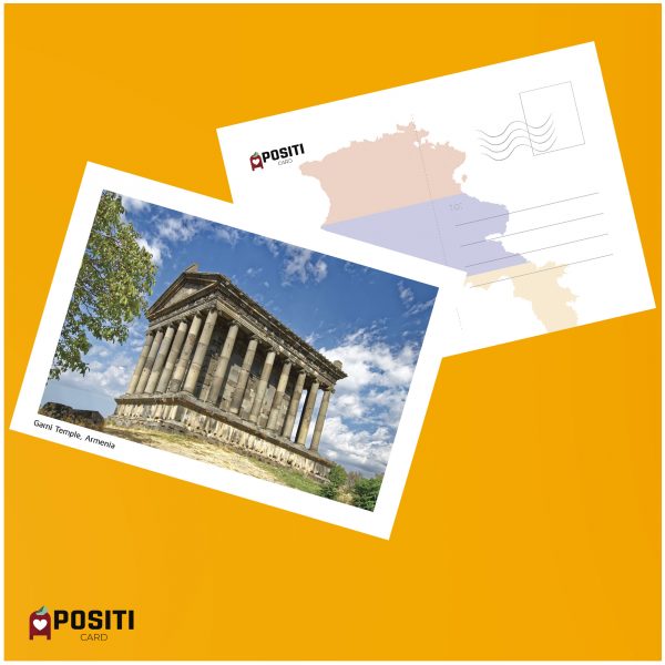 Armenia Garni Temple postcard
