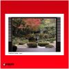 Japanese traditional garden postcard
