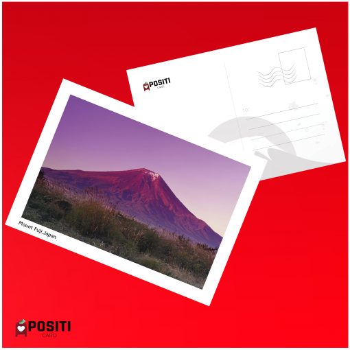 Mount Fuji postcard