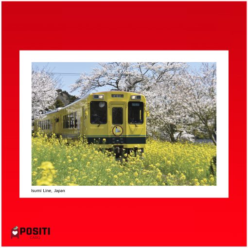 Japan Isumi Line postcard
